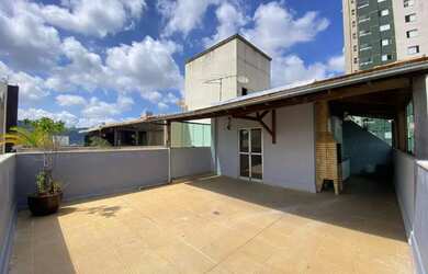 Imagem: O apartamento na cobertura possui 4 Dormitórios, 3 Banheiros