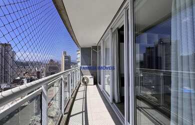 Imagem 8: Apartamento para alugar um quarto vista mar Pompéia Santos SP