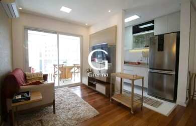 Imagem: O apartamento possui 2 Dormitórios, 2 Banheiros, 2 Vagas na