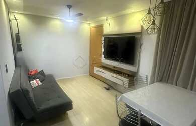 Imagem: O apartamento possui 2 Dormitórios, 1 Banheiro, 1 Vaga na garagem