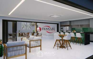 Imagem 11: Casa nova para vender no Condomínio Damha 1 com 5 Suítes sendo uma com...