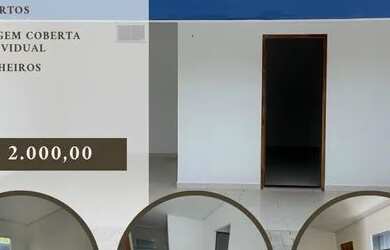 Imagem: O apartamento possui 2 Dormitórios, 2 Banheiros, 1 Vaga na