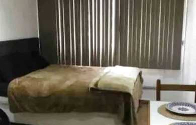 Imagem: A kitnet possui 1 Dormitório, 1 Banheiro, 35m² de Área e