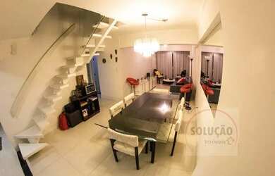 Imagem: O apartamento na cobertura possui 3 Dormitórios, 1 Banheiro