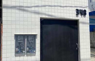 Imagem: O quarto está localizado em Vila Mathias, Santos para alugar