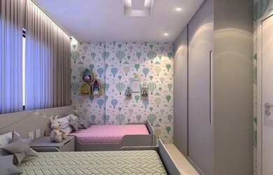 Imagem: O apartamento possui 3 Dormitórios, 2 Banheiros, 1 Vaga na