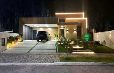 Imagem: A casa em condomínio à venda possui 3 Dormitórios, 4 Banheiros