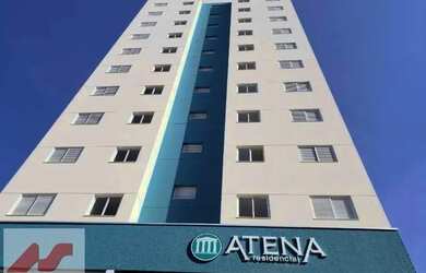 Imagem: O apartamento possui 1 Dormitório, 1 Banheiro, 1 Vaga na garagem