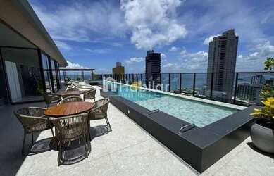 Imagem: O studio possui 1 Dormitório, 1 Banheiro, 1 Vaga na garagem