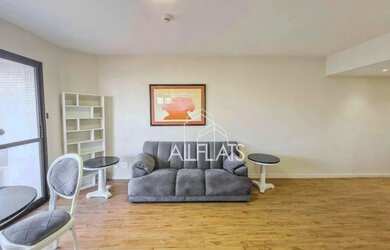 Imagem 3: Flat com 1 dormitório para alugar, 55 m² por R$ 6.100,00/mês - Jardins...