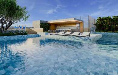 Imagem: O apartamento possui 2 Dormitórios, 2 Banheiros, 2 Vagas na