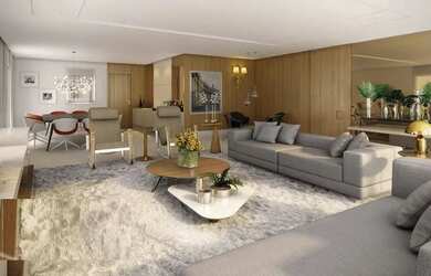 Imagem: O apartamento possui 4 Dormitórios, 5 Banheiros, 4 Vagas na