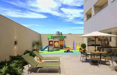 Imagem: O apartamento possui 2 Dormitórios, 2 Banheiros, 1 Vaga na