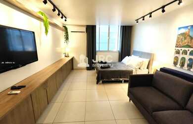 Imagem: O apartamento possui 1 Dormitório, 1 Banheiro, 30m² de Área