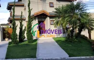 Imagem: A casa em condomínio possui 4 Dormitórios, 5 Banheiros, 4