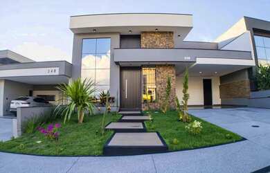 Imagem: A casa em condomínio possui 3 Dormitórios, 4 Banheiros, 4