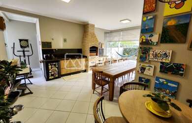 Imagem: A casa em condomínio possui 3 Dormitórios, 4 Banheiros, 2