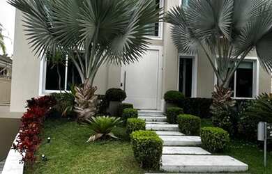 Imagem: A casa em condomínio possui 4 Dormitórios, 4 Banheiros, 5