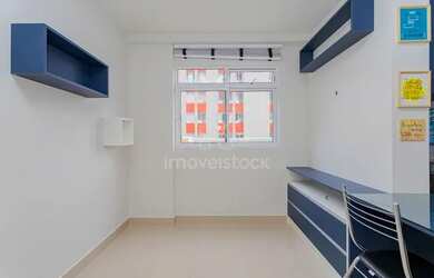 Imagem: O apartamento possui 1 Dormitório, 1 Banheiro, 36m² de Área