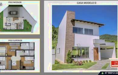 Imagem: A casa em condomínio possui 3 Dormitórios, 3 Banheiros, 2