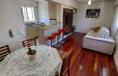 Imagem: O apartamento possui 2 Dormitórios, 2 Banheiros, 1 Vaga na