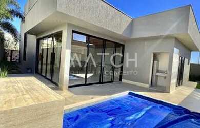 Imagem: A casa em condomínio possui 4 Dormitórios, 5 Banheiros, 4