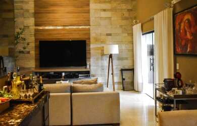 Imagem: A casa em condomínio possui 3 Dormitórios, 4 Banheiros, 2