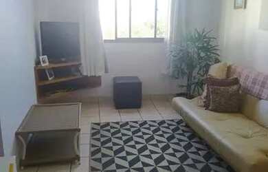 Imagem: O apartamento possui 1 Dormitório, 1 Banheiro, 1 Vaga na garagem