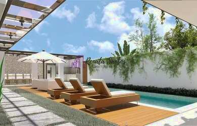 Imagem: A casa possui 4 Dormitórios, 5 Banheiros, 4 Vagas na garagem