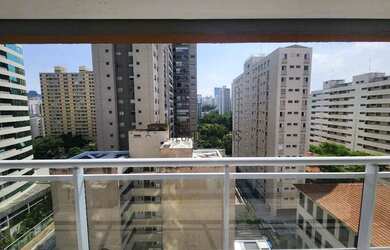 Imagem: O apartamento possui 1 Dormitório, 1 Banheiro, 1 Vaga na garagem