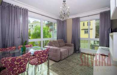 Imagem: O apartamento possui 1 Dormitório, 1 Banheiro, 1 Vaga na garagem