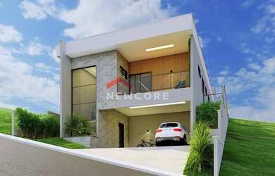 Imagem: A casa em condomínio possui 3 Dormitórios, 4 Banheiros, 4