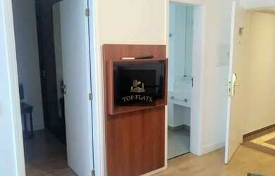 Imagem: O studio possui 1 Dormitório, 1 Banheiro, 1 Vaga na garagem