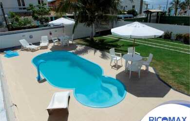 Imagem: A casa em condomínio possui 5 Dormitórios, 5 Banheiros, 5