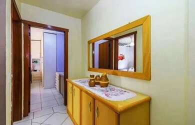 Imagem: O apartamento na cobertura possui 3 Dormitórios, 2 Banheiros