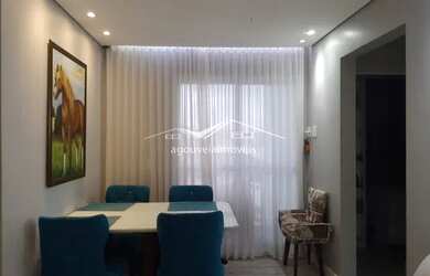 Imagem: O apartamento possui 2 Dormitórios, 1 Banheiro, 1 Vaga na garagem