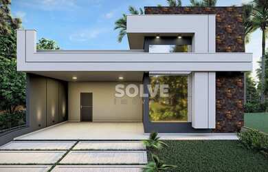 Imagem: A casa em condomínio possui 3 Dormitórios, 5 Banheiros, 197m²