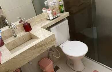 Imagem: A casa em condomínio possui 3 Dormitórios, 2 Banheiros, 2