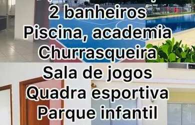 Imagem: O apartamento possui 2 Dormitórios, 2 Banheiros, 1 Vaga na