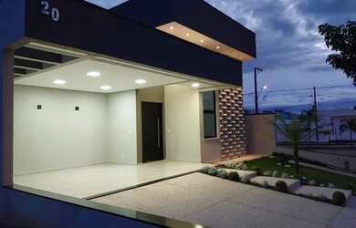 Imagem: A casa em condomínio possui 3 Dormitórios, 3 Banheiros, 2