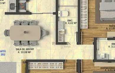 Imagem 9: Apartamento Terraço com 3 dormitórios à venda, 80 m² por R$ 550.000...