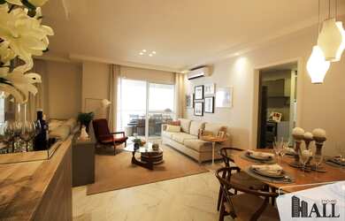 Imagem: O apartamento possui 3 Dormitórios, 4 Banheiros, 2 Vagas na