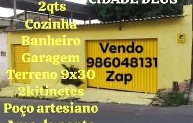 Imagem: A casa possui 2 Dormitórios, 2 Banheiros, 2 Vagas na garagem