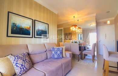 Imagem: O apartamento possui 3 Dormitórios, 2 Banheiros, 2 Vagas na