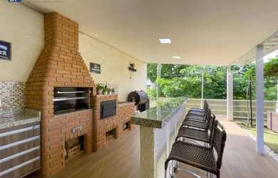 Imagem: A casa em condomínio possui 3 Dormitórios, 4 Banheiros, 2