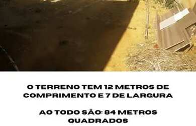 Imagem: O terreno possui 84m² de Área e está localizado em Jardim
