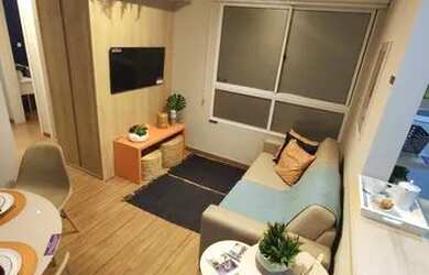 Imagem: O apartamento possui 3 Dormitórios, 1 Banheiro, 1 Vaga na garagem