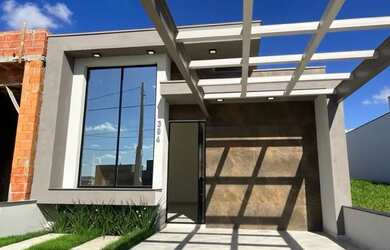 Imagem: A casa em condomínio possui 3 Dormitórios, 2 Banheiros, 2