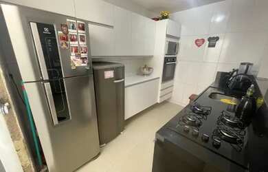 Imagem: A casa em condomínio possui 3 Dormitórios, 2 Banheiros, 1