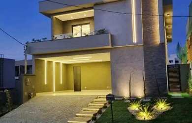 Imagem: A casa e possui 3 Dormitórios, Suítes, 4 Banheiros, 2 Vagas